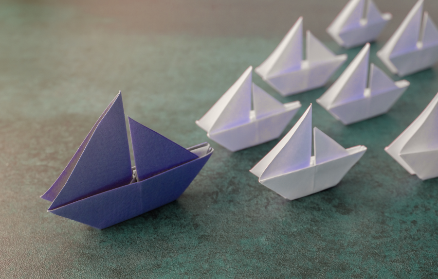 Origami Sail Boats